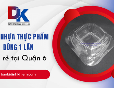 Địa chỉ cung cấp hộp nhựa đựng thực phẩm dùng 1 lần giá rẻ tại quận 6